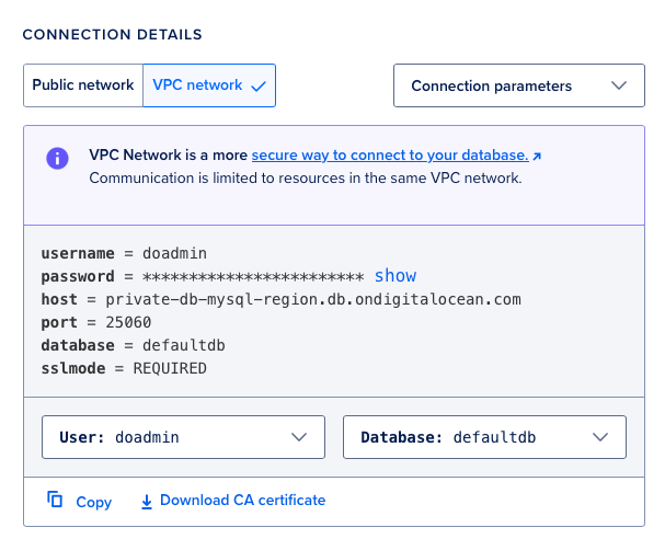 How to Connect Ghost to a Managed MySQL Database on DigitalOcean with Helm